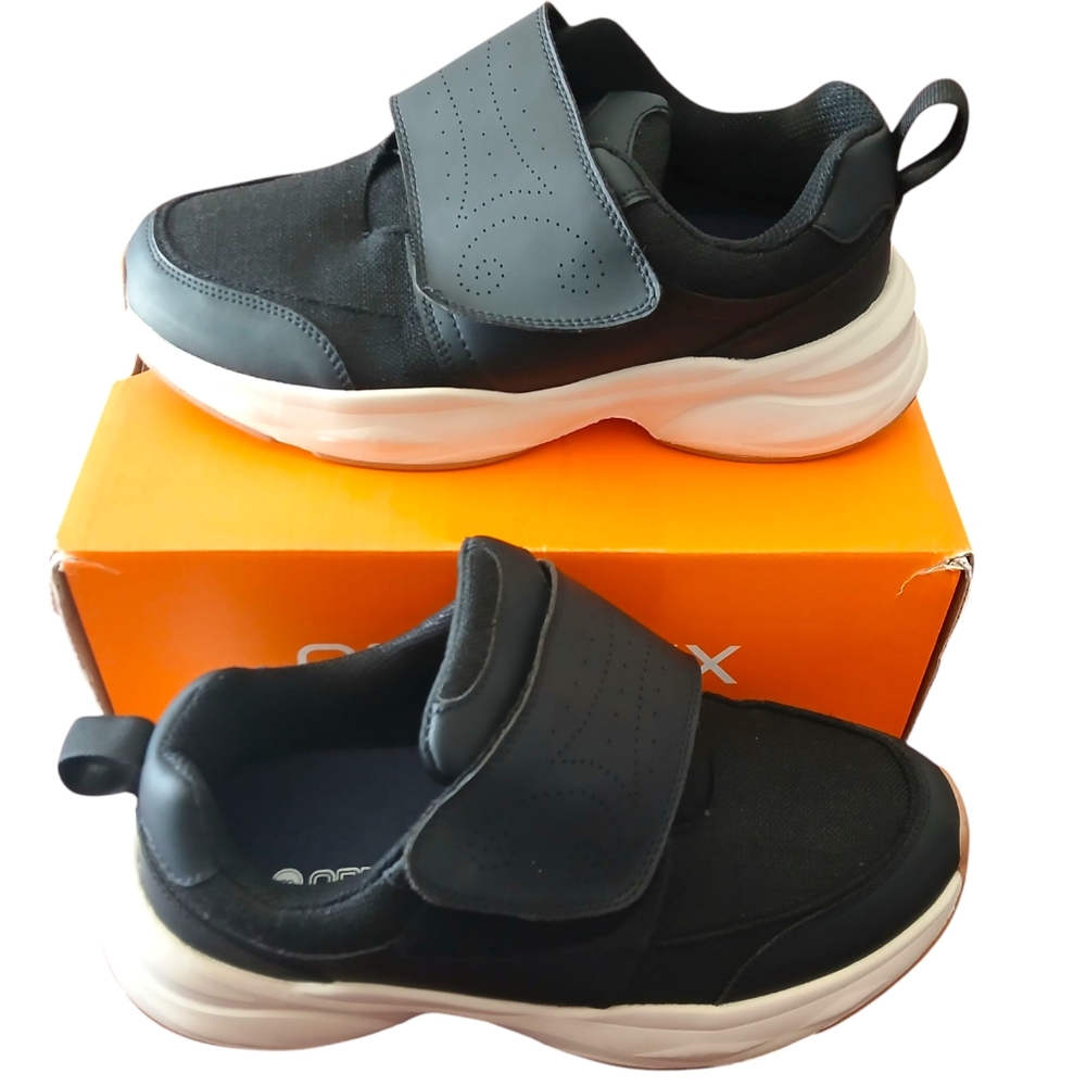 ORTOREX Women's Black Orthopedic Diabetic Walking Edema-Size 11 EUC